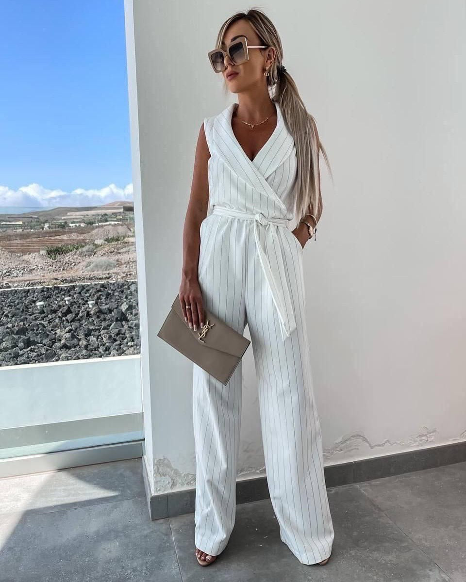 Jumpsuit white