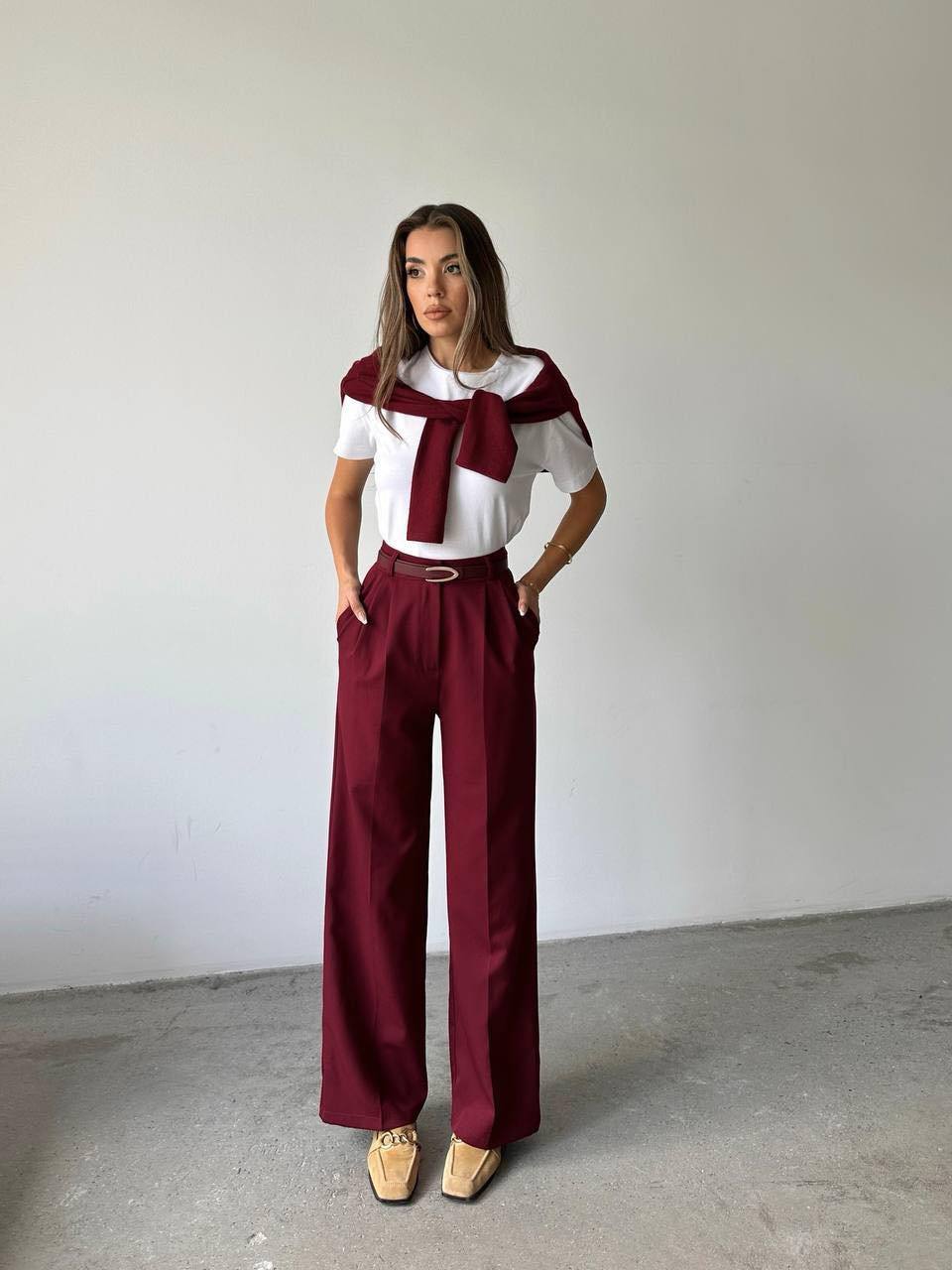 Basic Wide Leg Pants