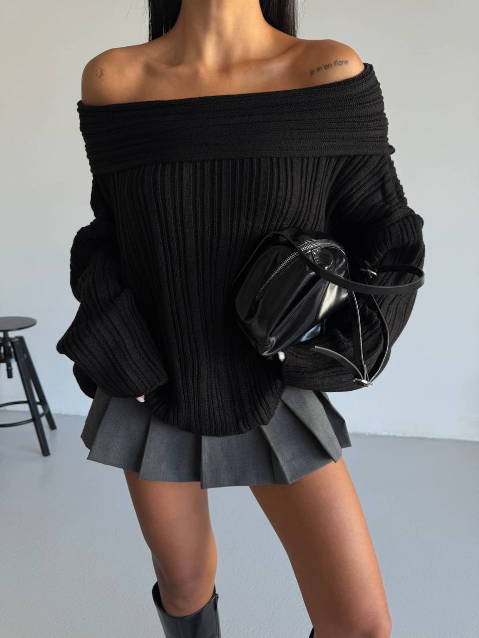 Boat neck Witwear Sweater