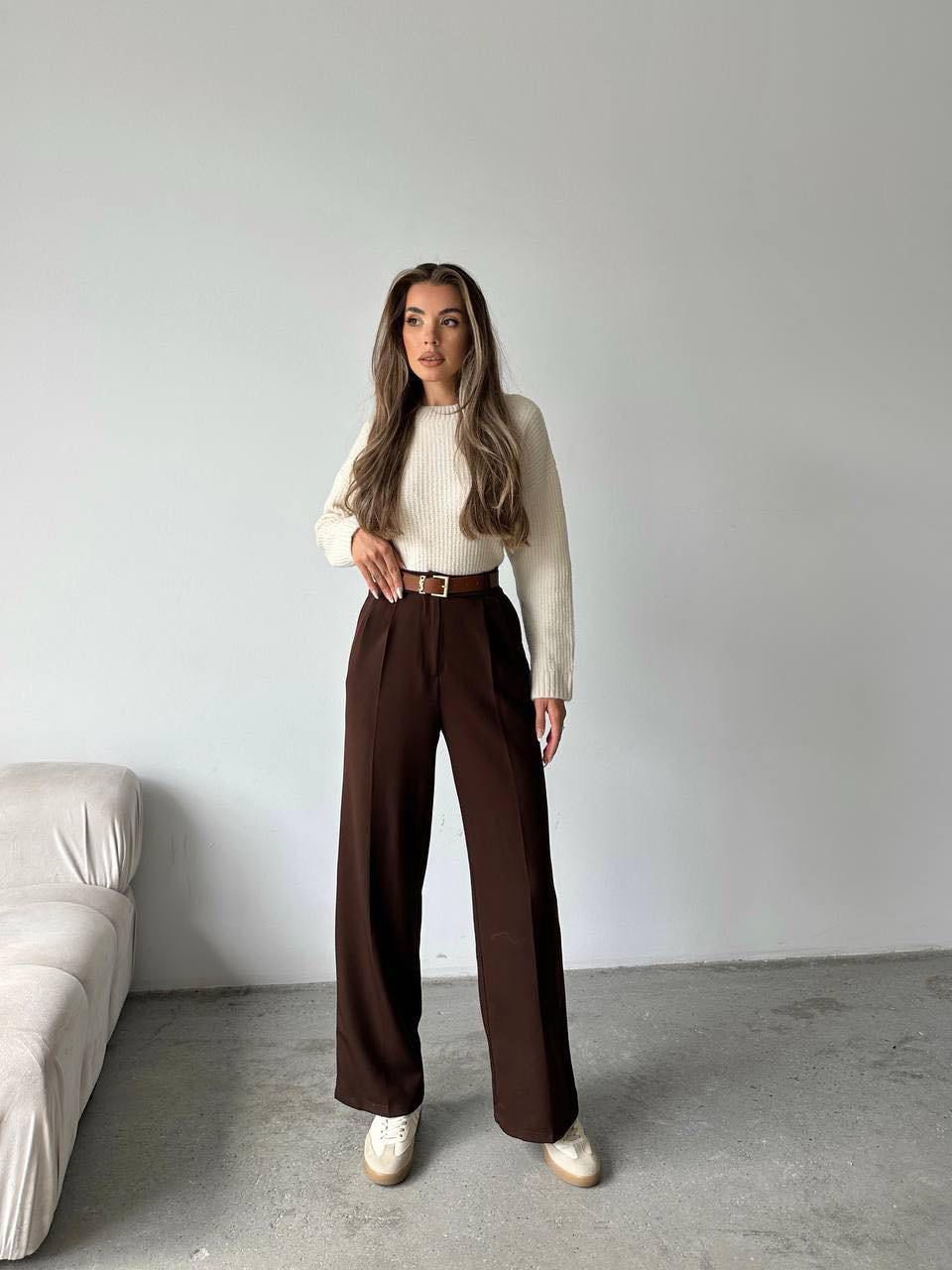Basic Wide Leg Pants