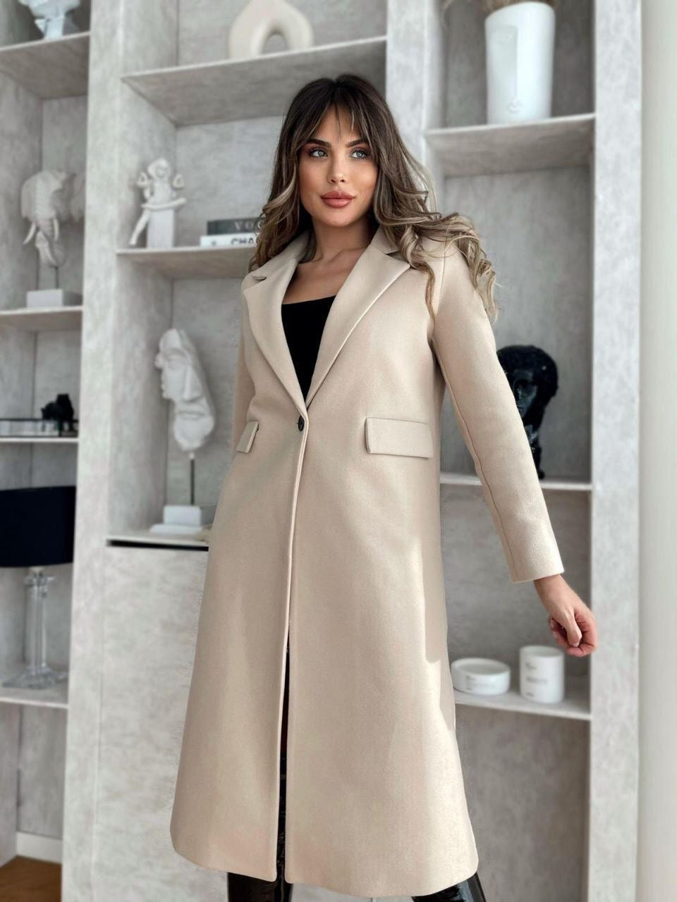 Wool overcoat