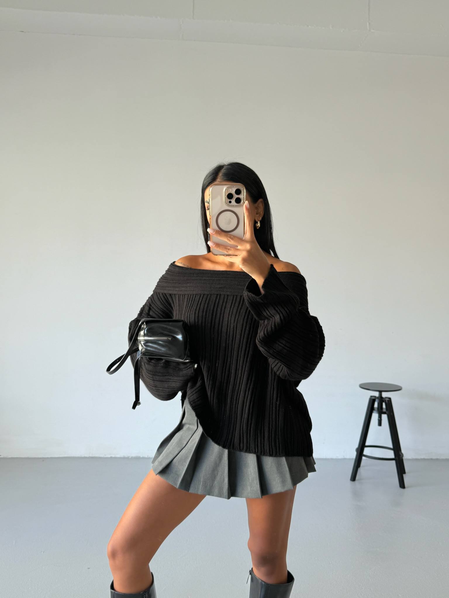 Boat neck Witwear Sweater