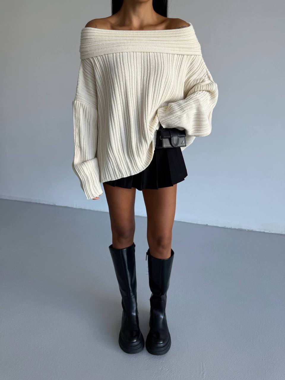 Boat neck Witwear Sweater