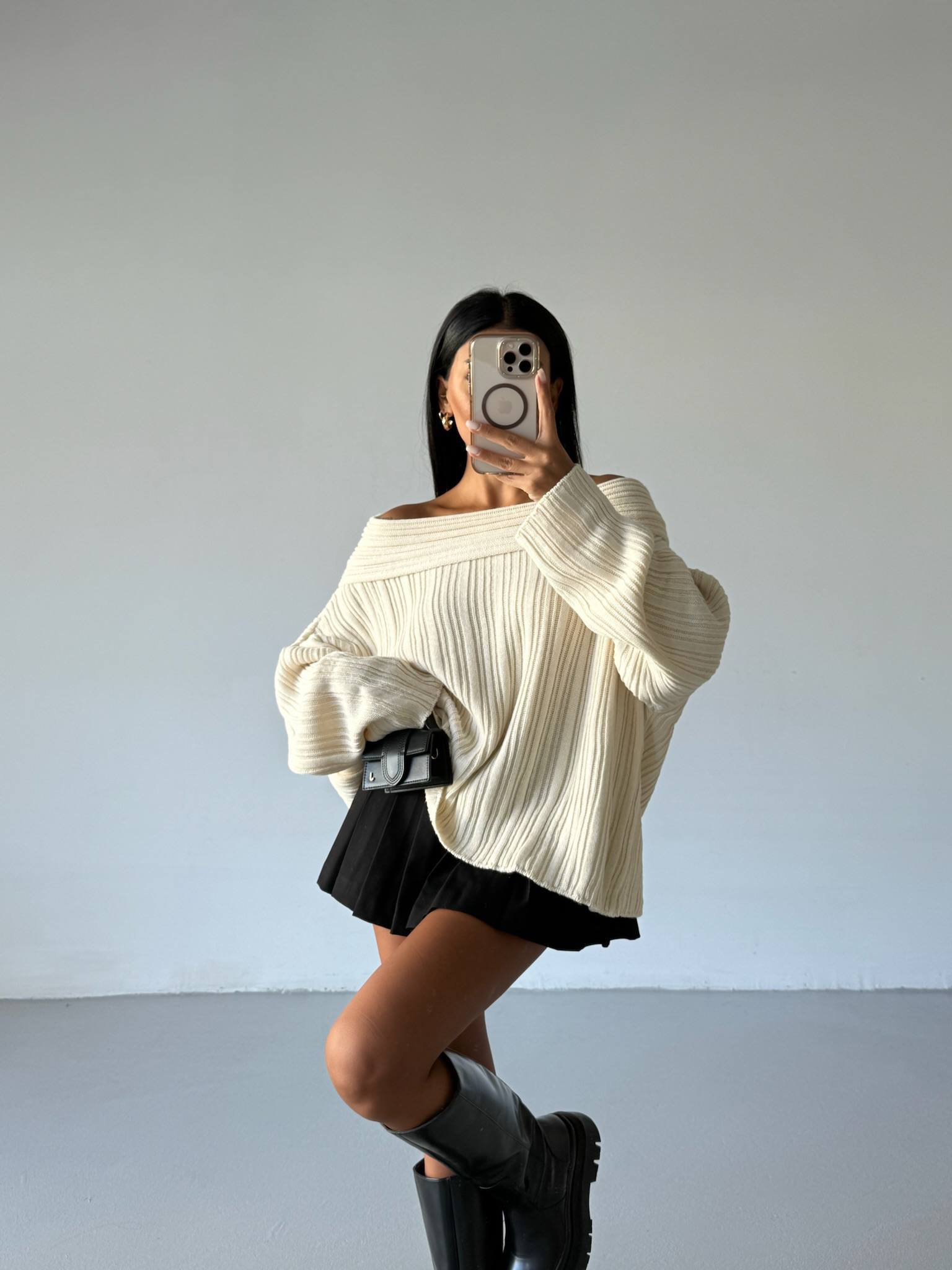 Boat neck Witwear Sweater