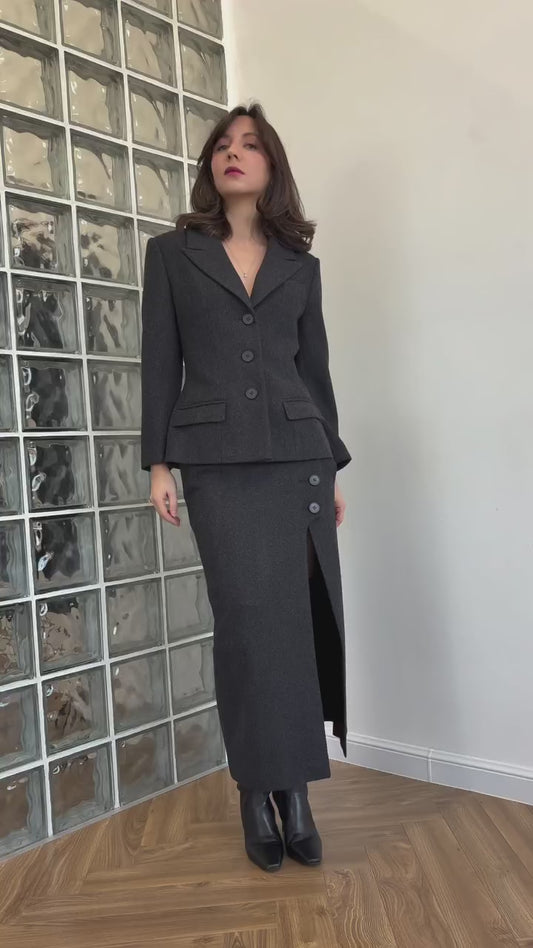 Wool skirt Set
